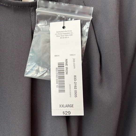 NWT Slate Gray Sleeveless Blouse 1012 - Picture 3 of 6